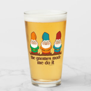 Verre Les gnomes m'ont incité à le faire