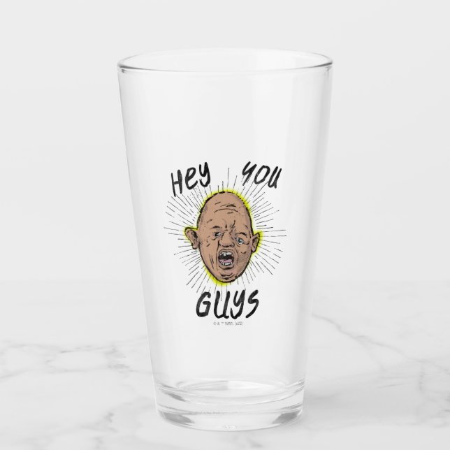 Verre Les Goonies Sloth Doodle "Hey les gars" (Devant)