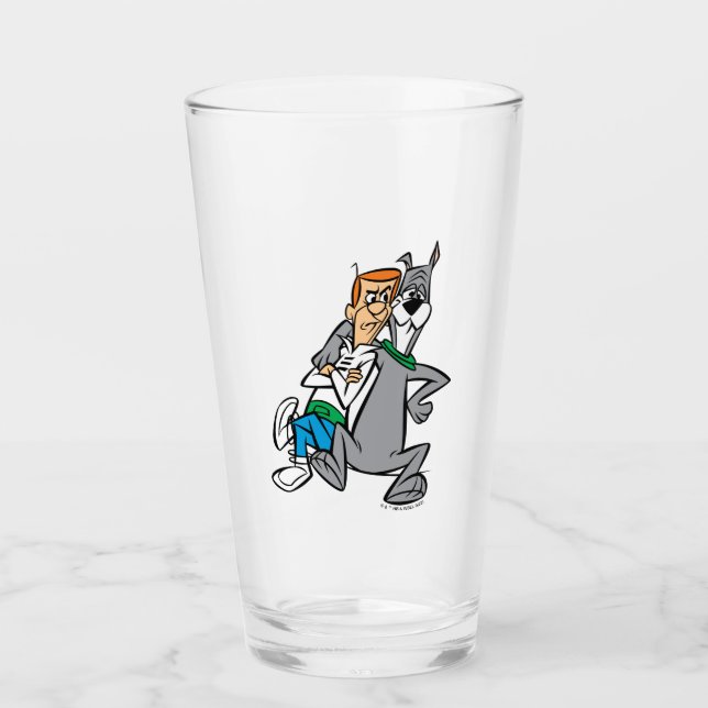 Verre Les Jetsons | George & Astro Buddies (Devant)