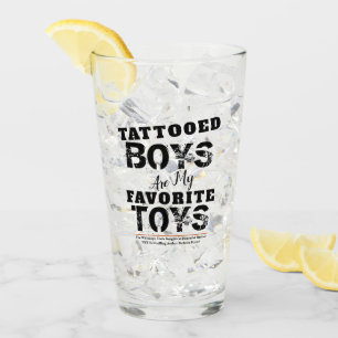 Verre Les jouets tatoués sont mes jouets préférés Boire