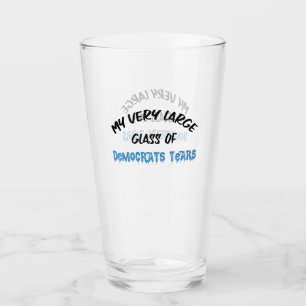Verre Les larmes des démocrates