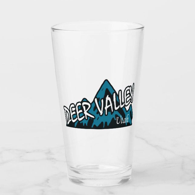 Verre Les montagnes de la vallée du Deer (Devant)