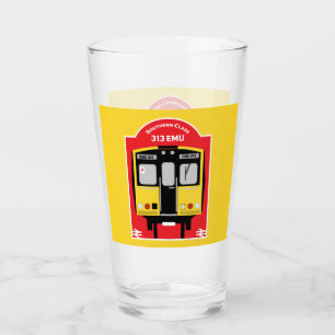 Verre Les passionnés de train ferroviaire britannique