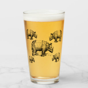Verre Les rhinocéros