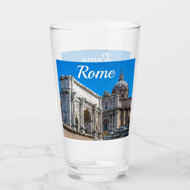 Verre Les ruines du Forum Romain à Rome, Italie (Devant)