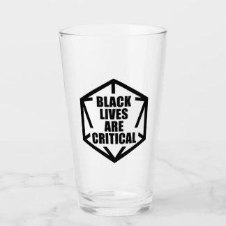 Verre Les vies noires de BLM sont critiques [B&W]