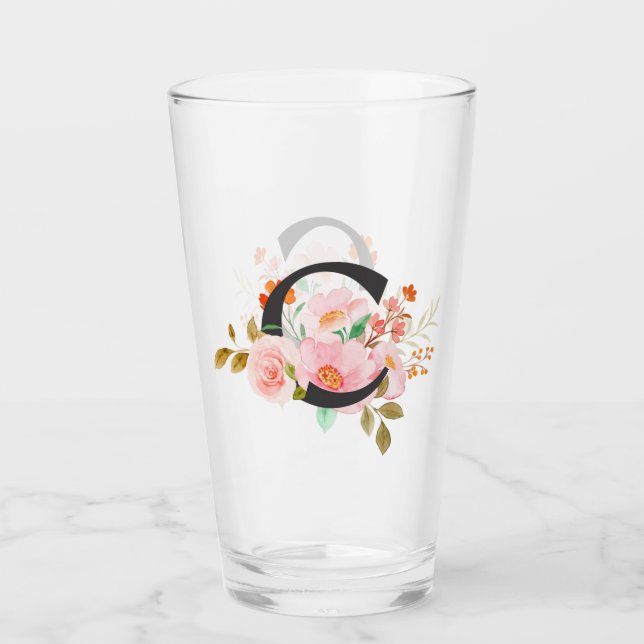 Verre Lettre C (Devant)