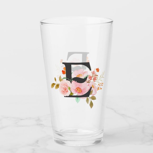 Verre Lettre E (Devant)