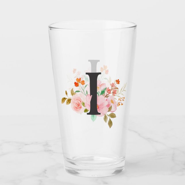 Verre Lettre I (Devant)
