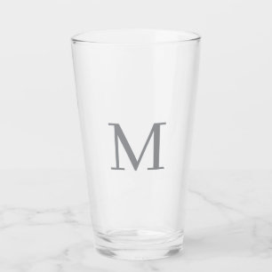 VERRE LETTRE INITIALE GRECQUE CHIC MOYENNE