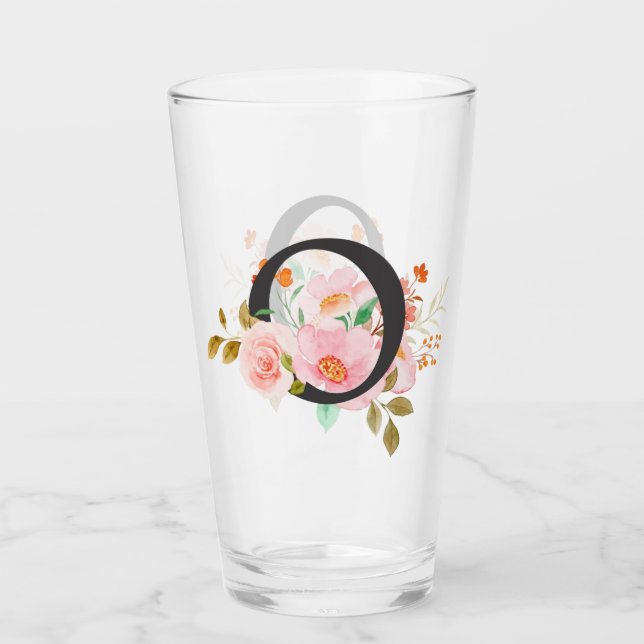 Verre Lettre O (Devant)