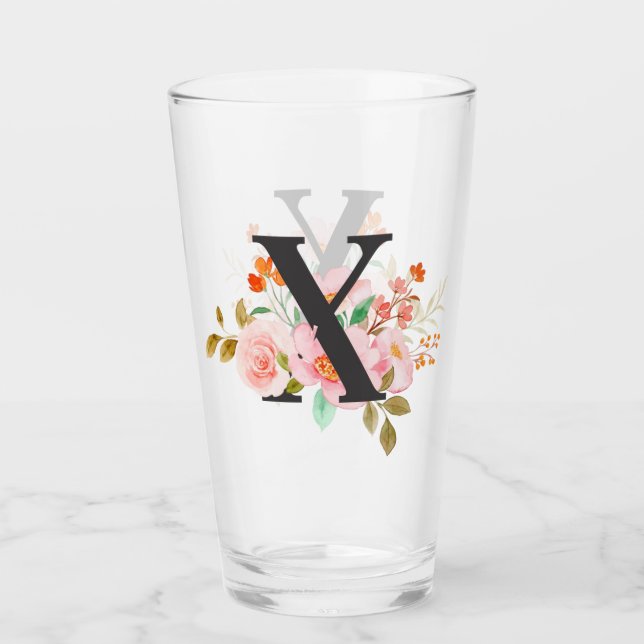 Verre Lettre X (Devant)