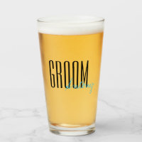 Lettres audacieuses "Groom" Soirée de mariage pers