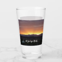 Lever de soleil sur le paysage de St. George Utah