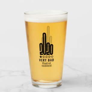 Verre L'examen du doigt moyen personnalisé 2020 ne recom