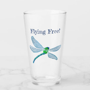 Verre libellule