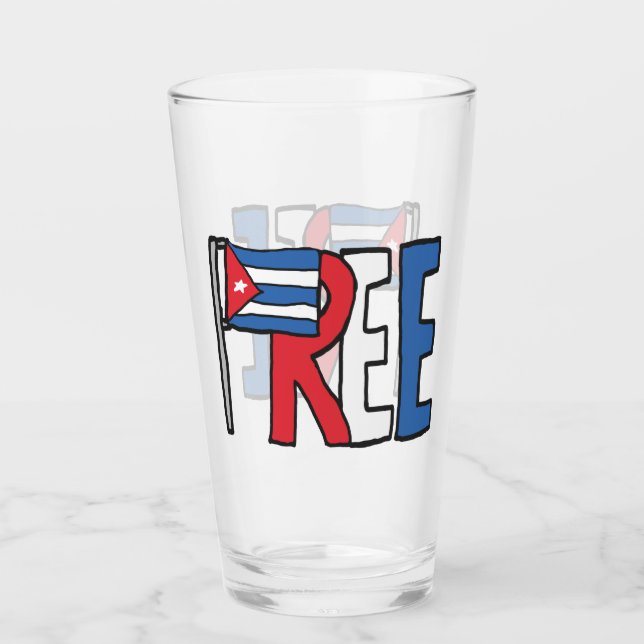 Verre Libérer Cuba (Devant)