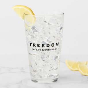 Verre Liberté Un Véritable Patriote