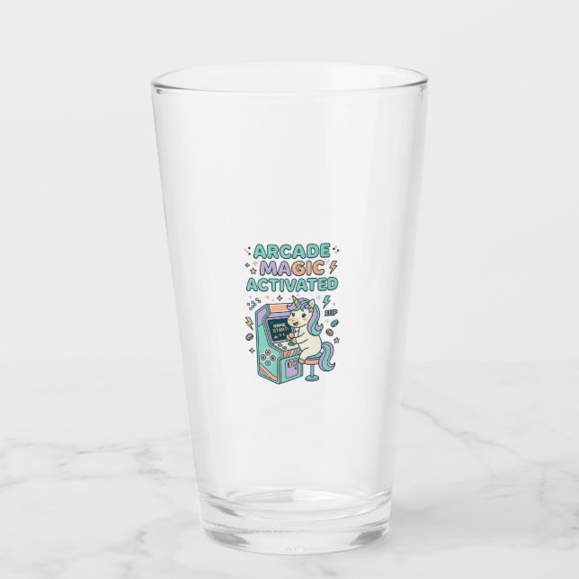 Verre Licorne Arcade Magie Activée Produit Tendance Grap (Devant)