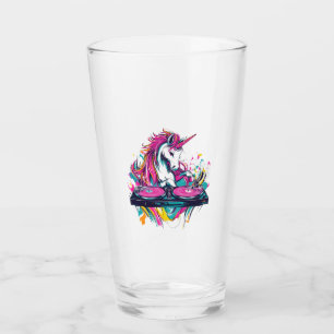 Verre Licorne de musique DJ (1)