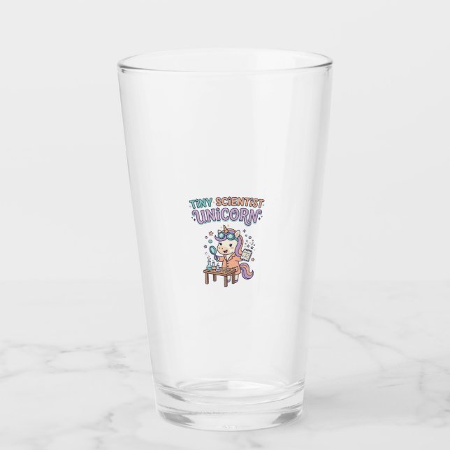 Verre Licorne Mini Scientifique Licorne Produit Tendance (Devant)