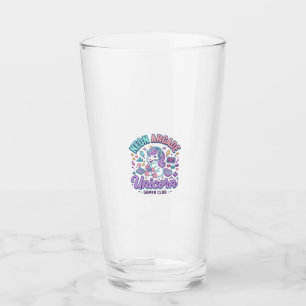 Verre Licorne Néon Arcade Licorne Rétro Style Produit Gr