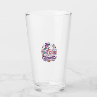 Verre Licorne trop mignonne pour effrayer l'art coloré d