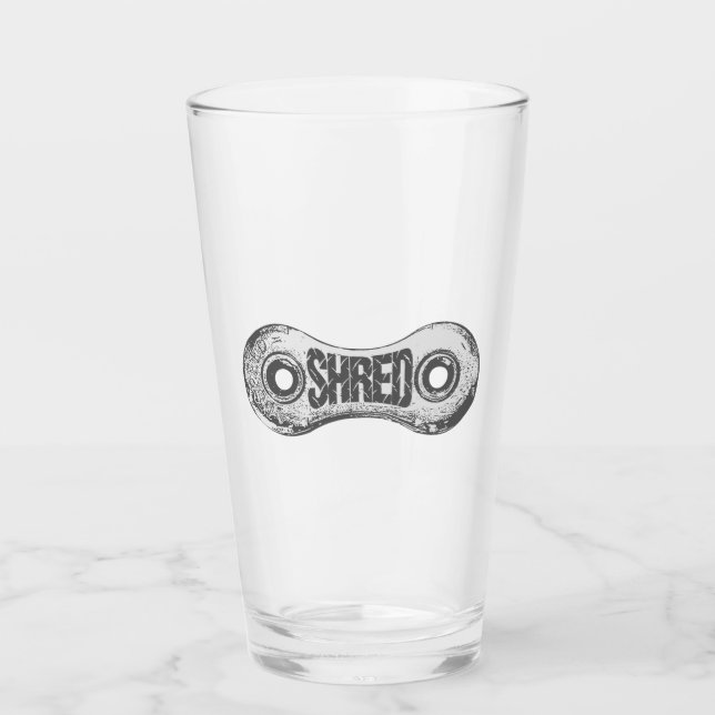 Verre Lien de la chaîne de vélos partagés (Devant)