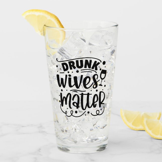 Verre L'importance des femmes ivres (Devant glace)