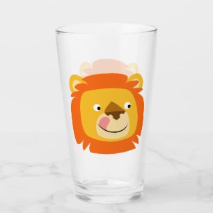 Verre Lion caricature doux Yummy