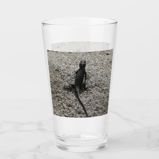 Verre Lizard noir (Devant)