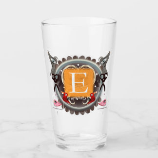 Verre Logo de l'ETSY Heart birds
