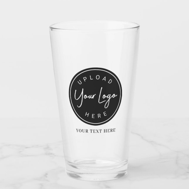 Verre Logo de marque personnalisé (Devant)