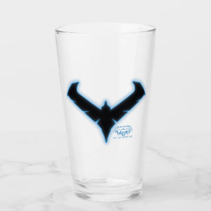 Verre Logo de nuit Gotham Knights