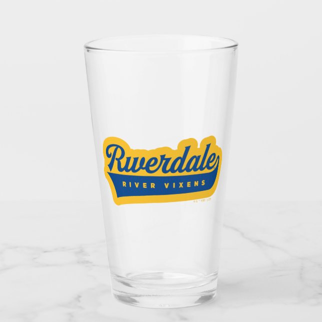 Verre Logo de Riverdale River Vixens (Devant)