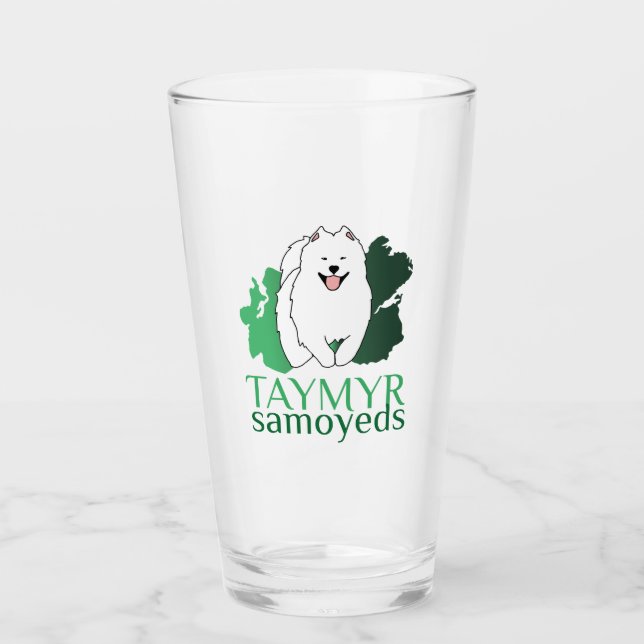 Verre Logo de Taymyr Samoyeds (Devant)