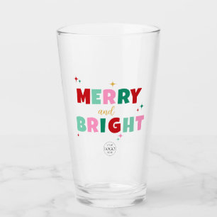 Verre Logo d'entreprise Joyeux et brillant couleur de po
