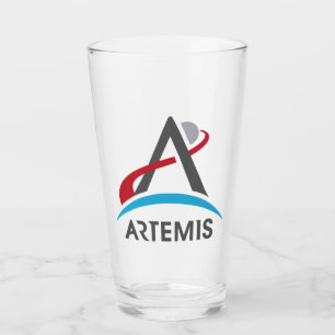 Verre Logo du programme NASA Artemis Mars 2024 astronaut