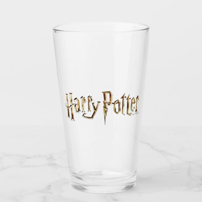 Verre Logo Gold Harry Potter (Devant)