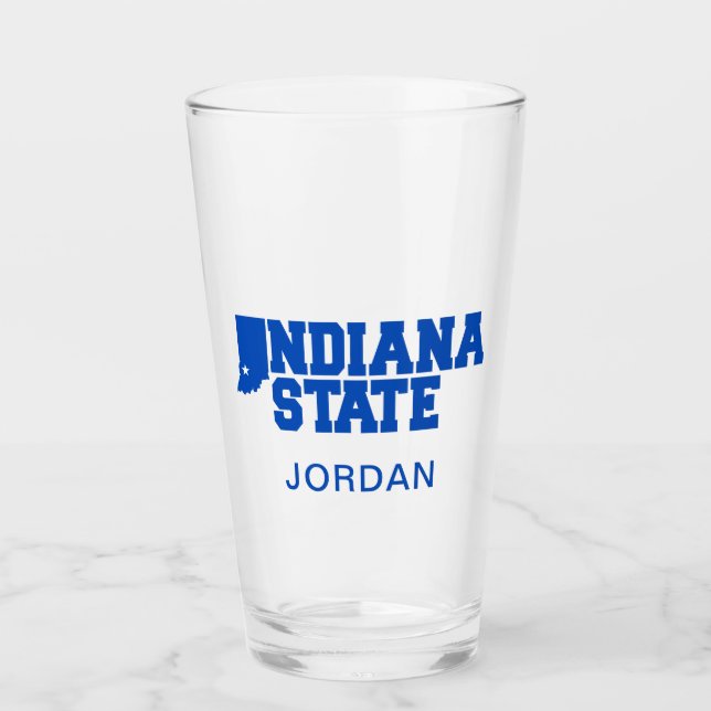 Verre Logo Indiana State (Devant)
