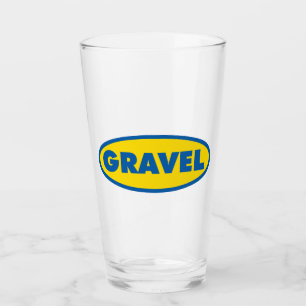 Verre Logo jaune Gravel Cycling