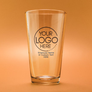 Verre Logo moderne élégant Employé/Société SWAG Blue