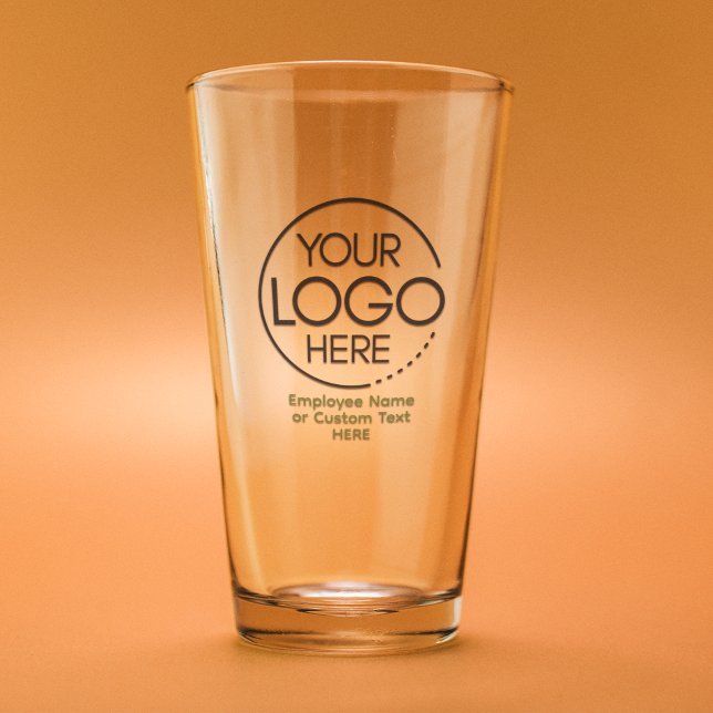 Verre Logo moderne élégant Employé/Société SWAG Green (Créateur téléchargé)