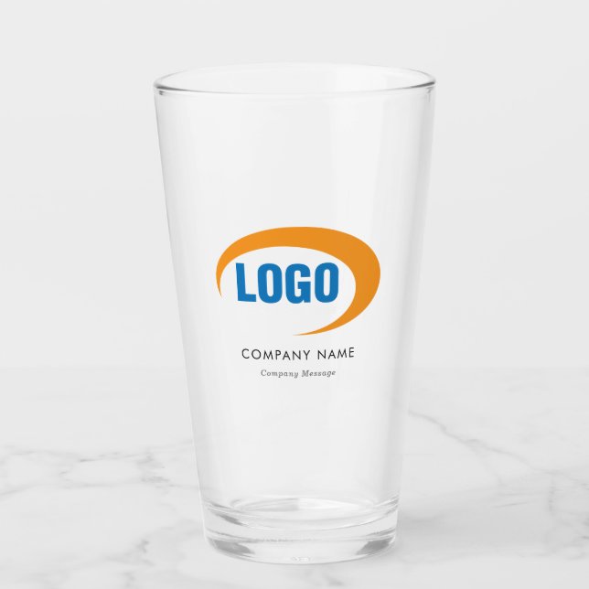 Verre Logo personnalisé (Devant)