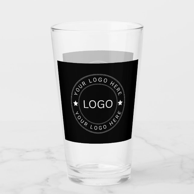 Verre Logo personnalisé (Devant)