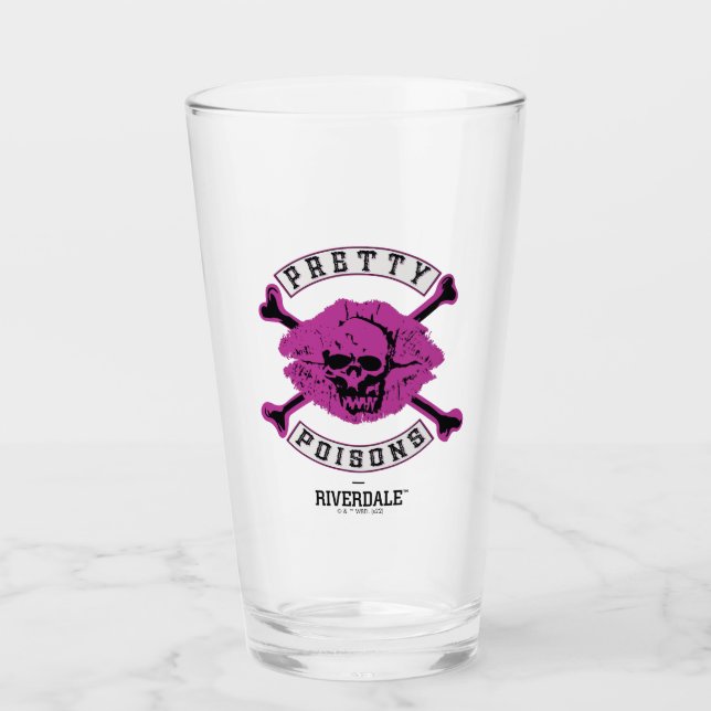 Verre Logo Poisons Pretty (Devant)