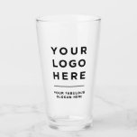 Verre Logo professionnel simple Slogan Entreprise<br><div class="desc">Simple Professionnel Logo Slogan Corporate Promotional White Glass tumbler avec le logo de votre entreprise,  et un slogan personnalisé,  un site Web,  un texte social ou tout autre texte marketing,  parfait pour les fêtes d'entreprise ou les anniversaires d'employés.</div>