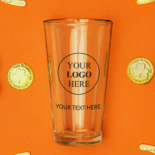 Verre Logo promotionnel personnalisé – Aucune commande m