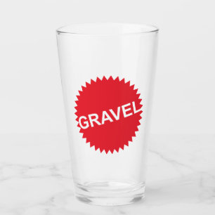 Verre Logo rouge Gravel Cycling