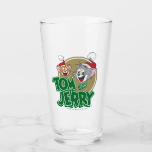 Verre Logo Tom et Jerry Holiday